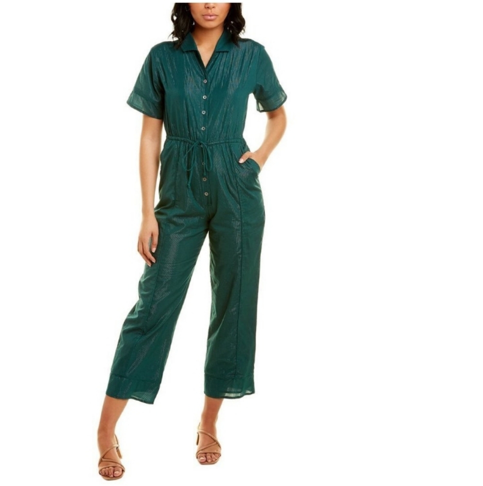 Linden Street Studio Drawstring Jumpsuit